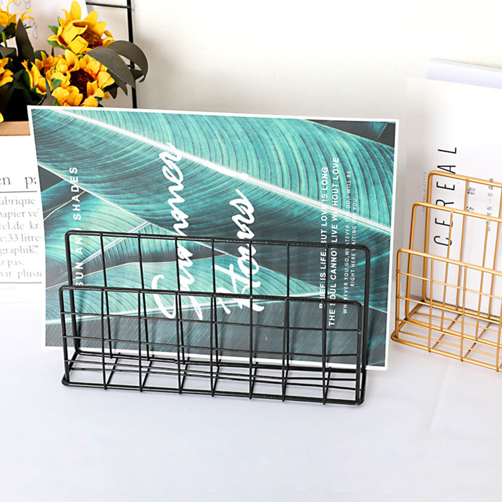 Desktop Metal Mail Organizer R - огляд і ціна Magazine Holder Rack
