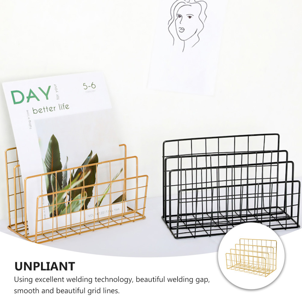 Desktop Metal Mail Organizer R - огляд і ціна Magazine Holder Rack