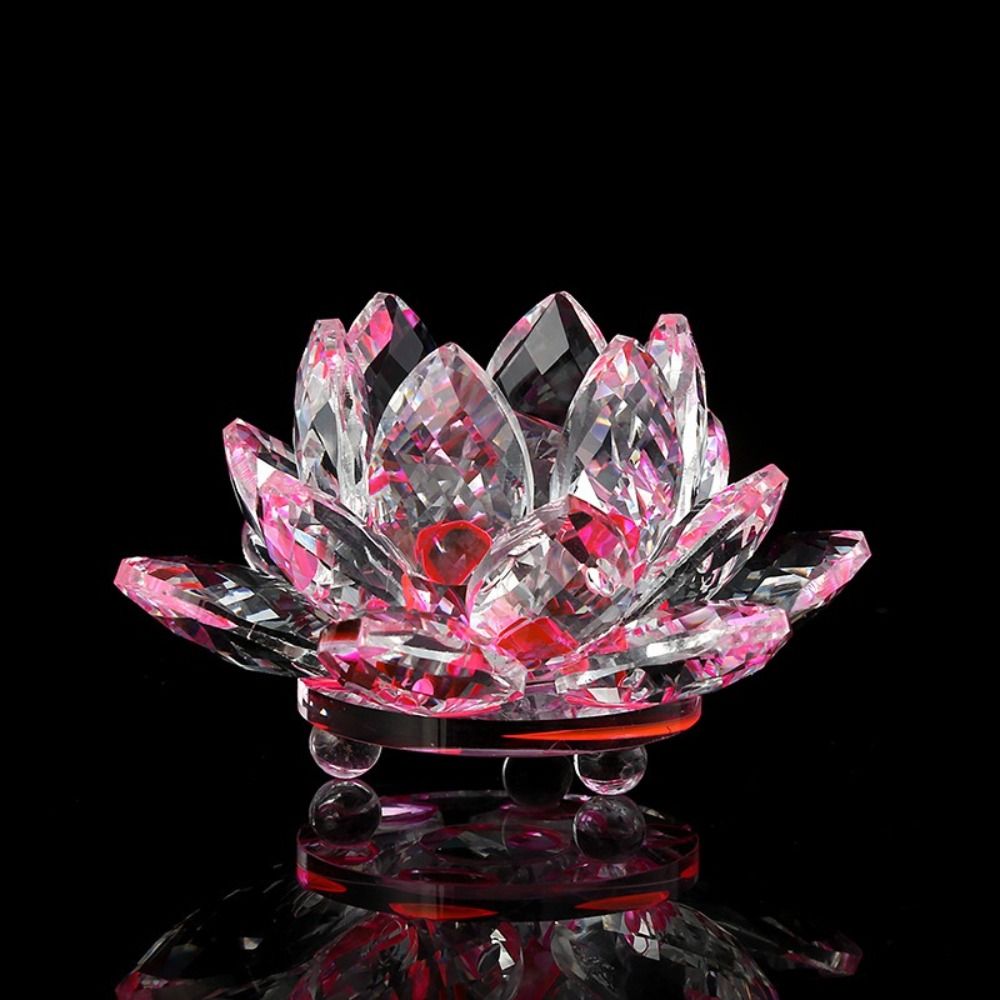 60-140mm Crystal Lotus Flower  - огляд і ціна Paper Weight Crystal