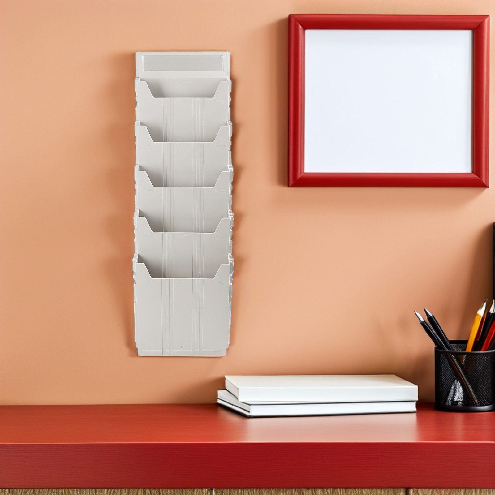 Wall Mounted Magazine Holder E - огляд і ціна Magazine Holder Rack